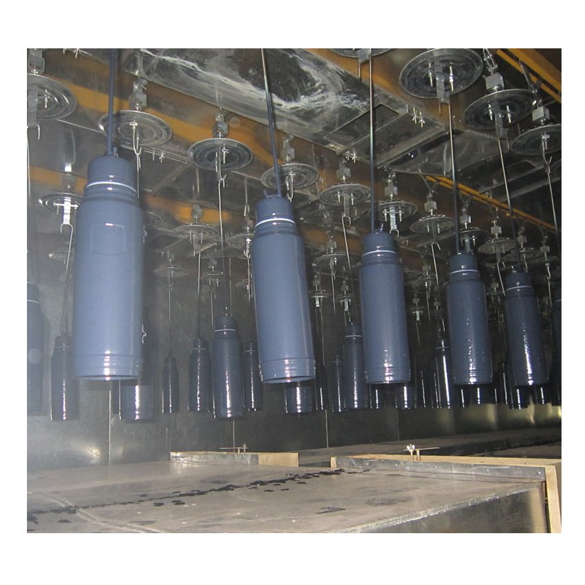 Thermos Full Automatic Electrostatic Spraying Powder Coating Production Line